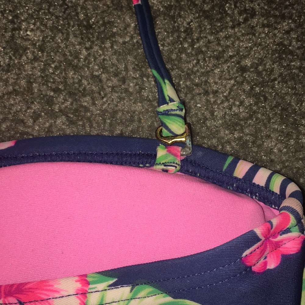 Hibiscus Pattern Bikini Set - Picture 3 of 3